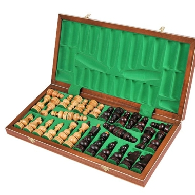 Alternative view of Gran Juego de Ajedrez Plegable con Almacenamiento