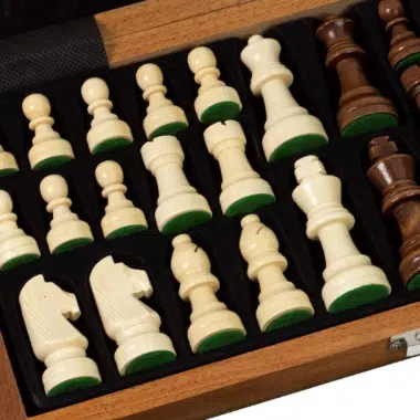 Pequeño Juego de Ajedrez de Madera Económico - Imagen 5
