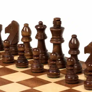 Pequeño Juego de Ajedrez de Madera Económico - Imagen 3
