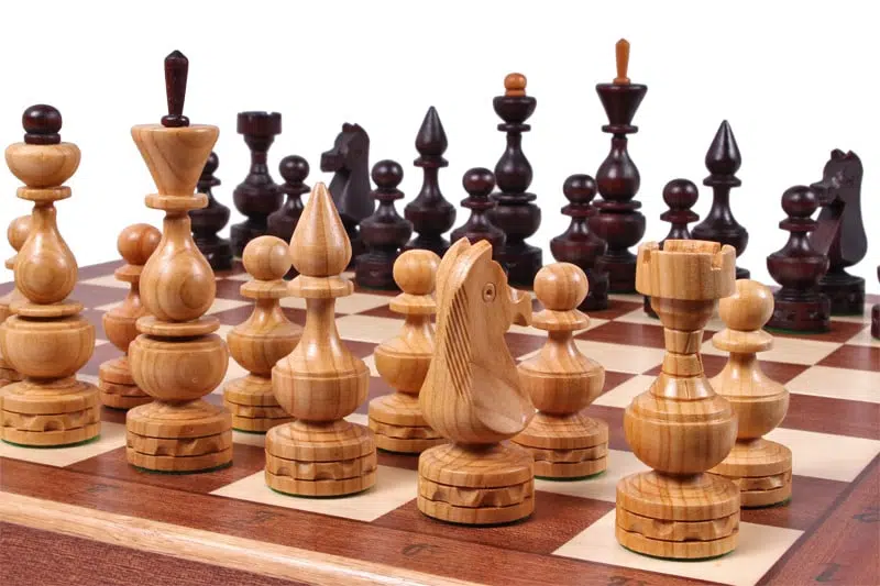 Gran Juego de Ajedrez Plegable con Almacenamiento - Imagen 5
