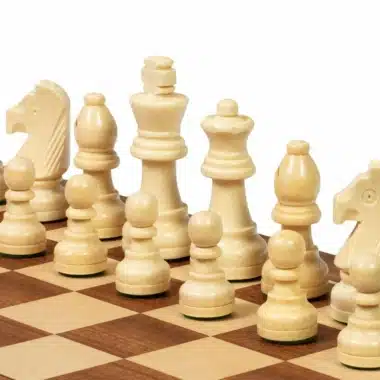 Pequeño Juego de Ajedrez de Madera Económico - Imagen 4