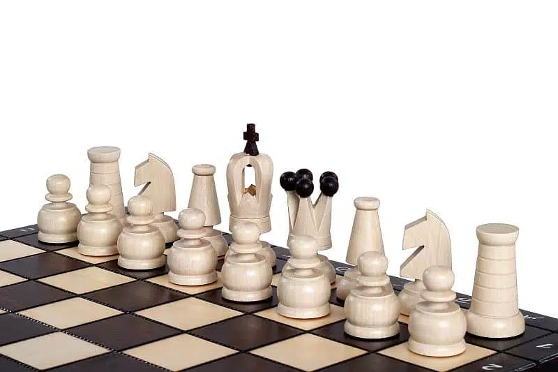 Juego de Ajedrez de Viaje de Madera Plegable - Imagen 4