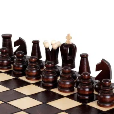 Juego de Ajedrez de Viaje de Madera Plegable - Imagen 3