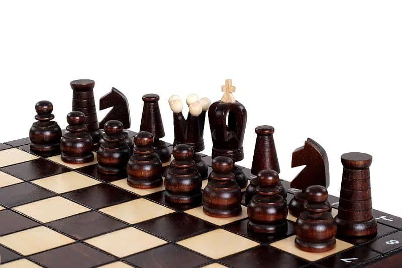 Juego de Ajedrez de Viaje de Madera Plegable - Imagen 3