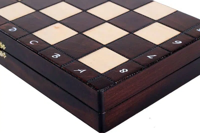 Juego de Ajedrez de Viaje de Madera Plegable - Imagen 6