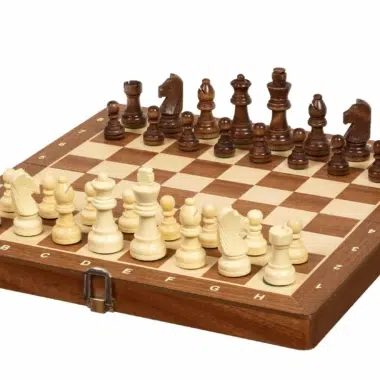 Pequeño Juego de Ajedrez de Madera Económico