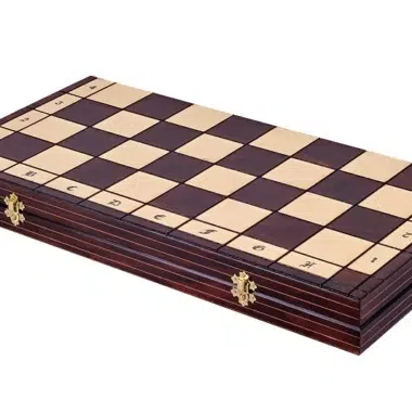 Juego de Ajedrez y Tablero de Ajedrez Gigante de Madera Plegable - Imagen 9