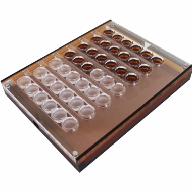 Alternative view of Juego de Sociedad Conecta 4 Original en Plexiglás Naranja