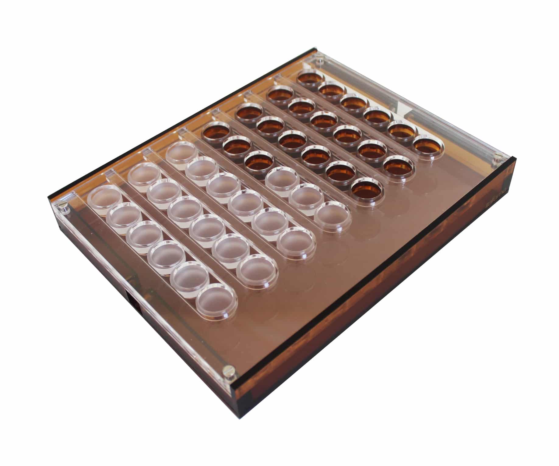 Juego de Sociedad Conecta 4 Original en Plexiglás Naranja - Imagen 2