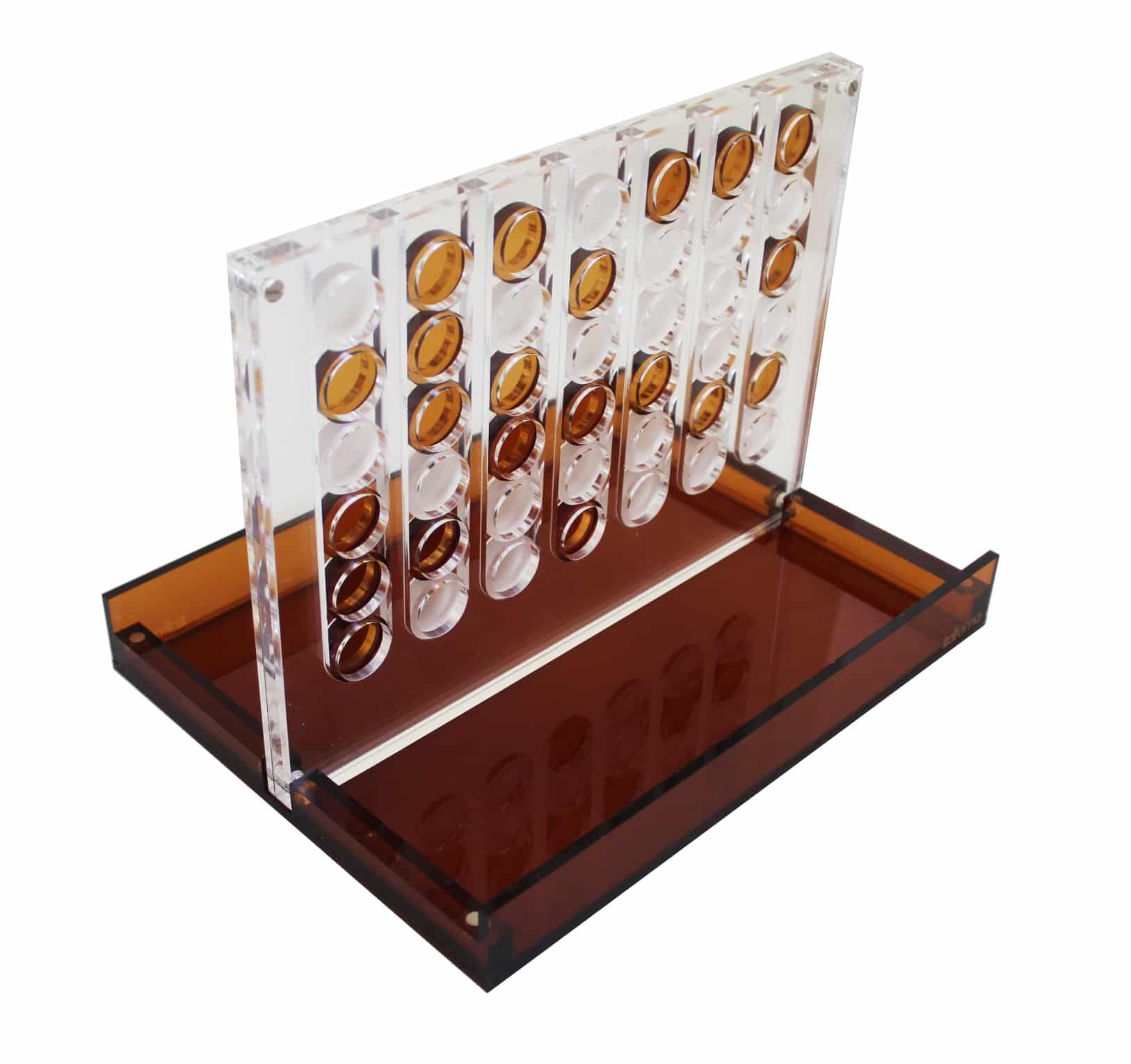 Juego de Sociedad Conecta 4 Original en Plexiglás Naranja - Imagen 3