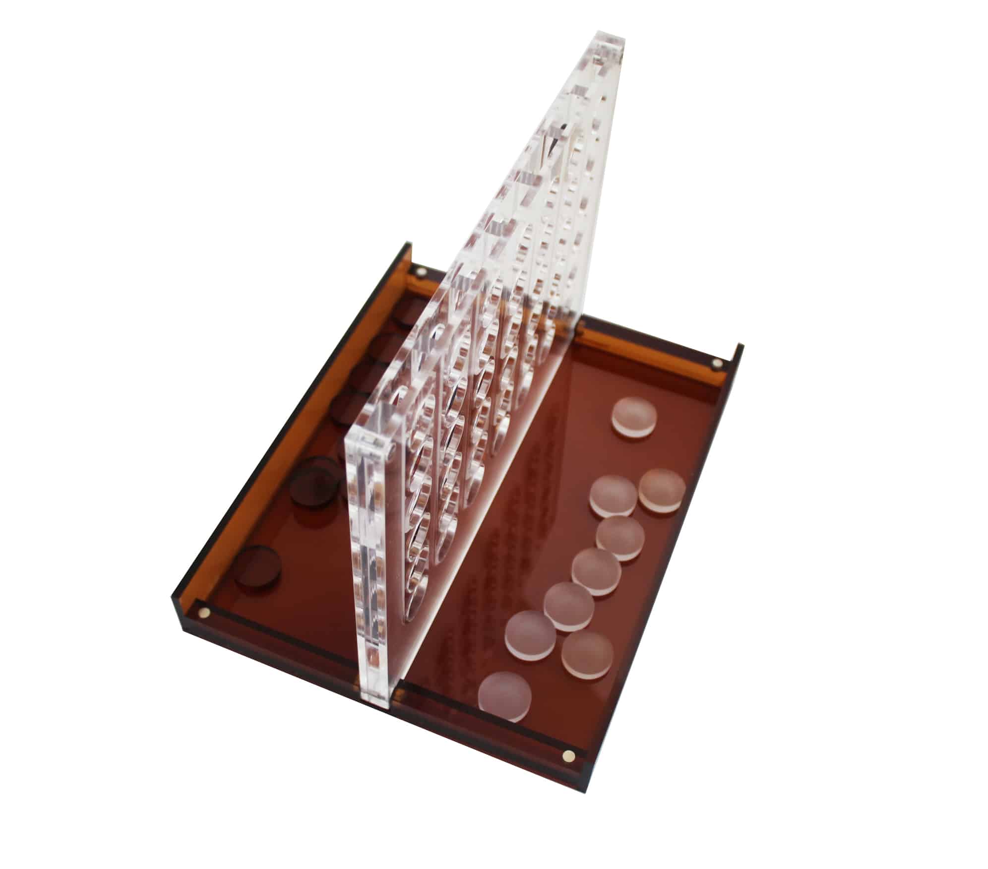 Juego de Sociedad Conecta 4 Original en Plexiglás Naranja - Imagen 4