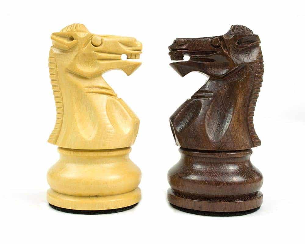 Juego de Ajedrez Staunton con Tablero Alfanumérico - Imagen 6