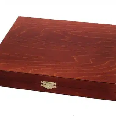 Caja de Almacenamiento de Madera para Piezas de Ajedrez Staunton - Altura del Rey 9 cm - Imagen 2