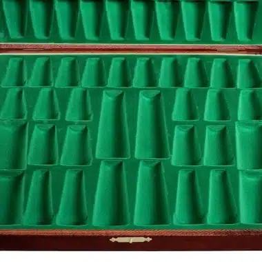 Caja de Almacenamiento de Madera para Piezas de Ajedrez Staunton - Altura del Rey 9 cm - Imagen 5