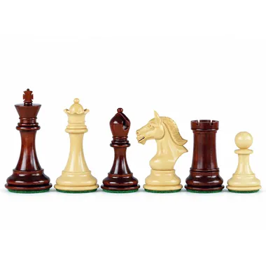 Pieces d'Echecs Acacia Indien et Buis