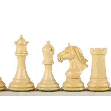 Pieces d'Echecs Acacia Indien et Buis