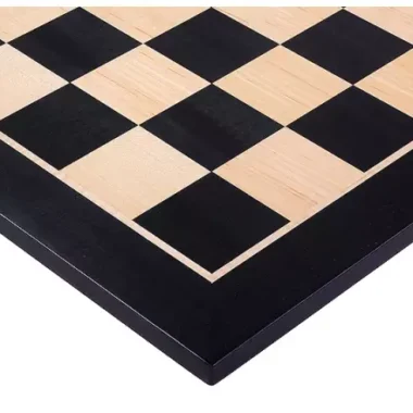 Jeu d'Échecs de Tournoi Chevalier Allemand en Acacia et Buis Hauteur de Roi de 9 cm