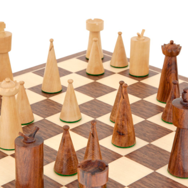 Alternative view of Juego de Ajedrez Art Deco de Madera