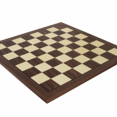 Ensemble Jeu d'Échecs Staunton en Bois d'Acacia et Échiquier en Bois de Noyer et Érable