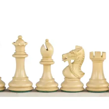 Pièces d'Échecs Staunton en Bois d'Acacia et Buis
