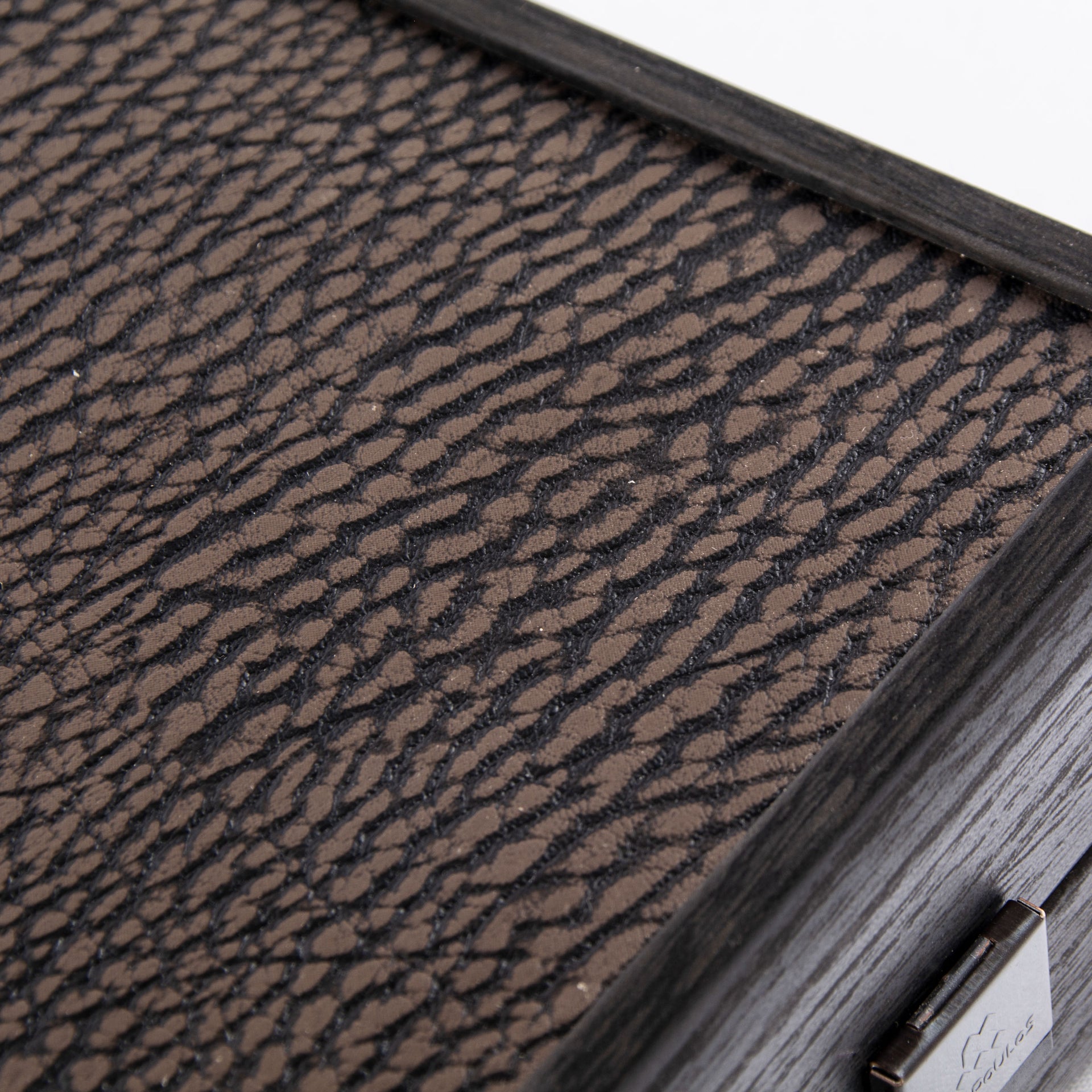 Set de Backgammon en Similicuir Marrón Mocha - 48 x 30 cm - Imagen 6