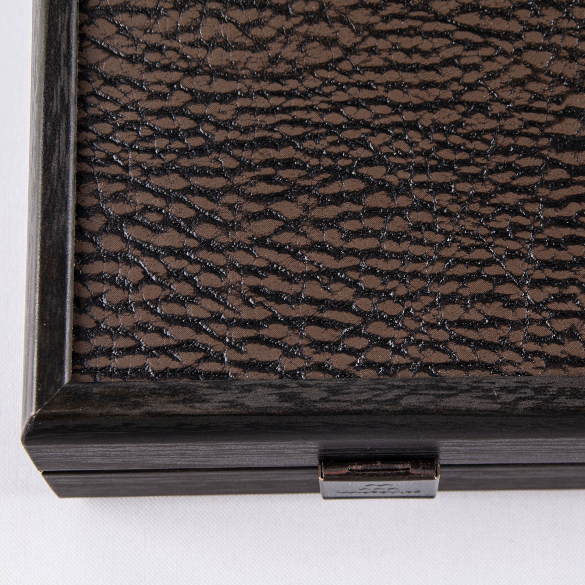 Set de Backgammon en Similicuir Marrón Mocha - 48 x 30 cm - Imagen 7