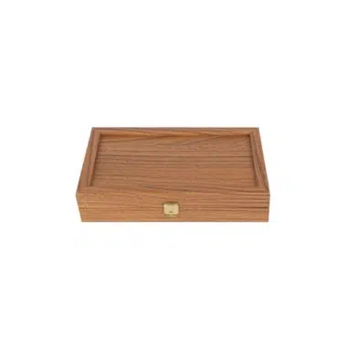 Backgammon en Replique de Bois de Chêne et Noyer