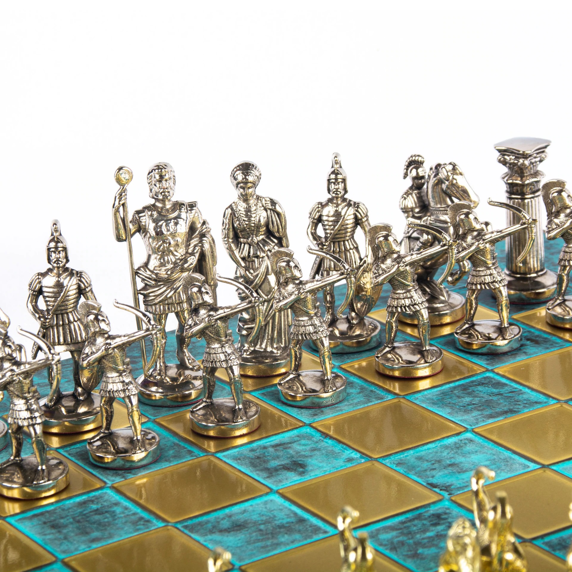 Conjunto de Juego de Ajedrez Arqueros Griegos - Imagen 25