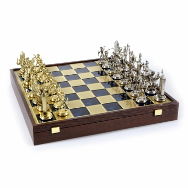 Gran Juego de Ajedrez Mitología Griega - Tablero con Compartimento de Almacenamiento