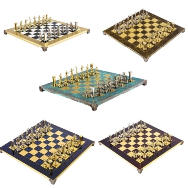 Juego de Ajedrez Griego - Guerrero Minóico