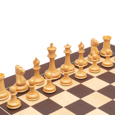 Jeu d’Échecs de Luxe JJ Cooke – Ébène & Wengé