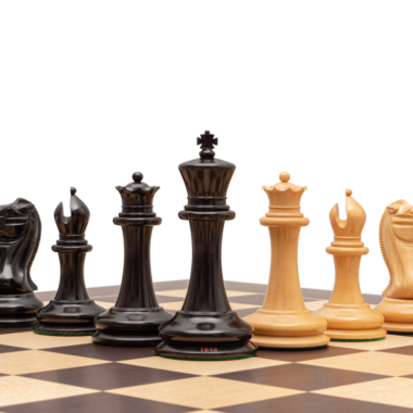 Jeu d’Échecs de Luxe JJ Cooke – Ébène & Wengé