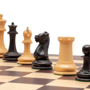 Jeu d’Échecs de Luxe JJ Cooke – Ébène & Wengé