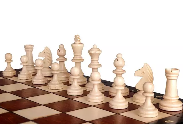 Juego de ajedrez magnético 35 x 35 cm – Tablero magnético de madera con piezas Staunton