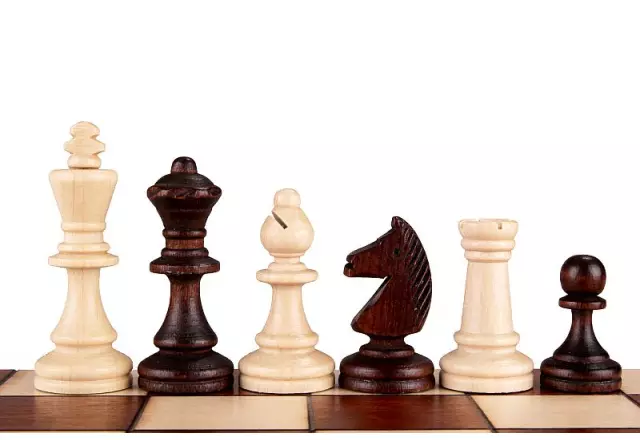 Juego de ajedrez magnético 35 x 35 cm – Tablero magnético de madera con piezas Staunton