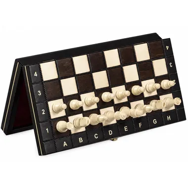 Juego de Ajedrez Magnético de Viaje de Madera 27 x 27 cm