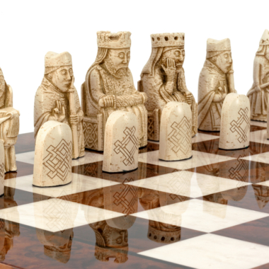 Ensemble d’échecs en Bruyère italienne – Île de Lewis