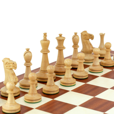 Ensemble d’échecs Blackmore en Sheesham et Acajou