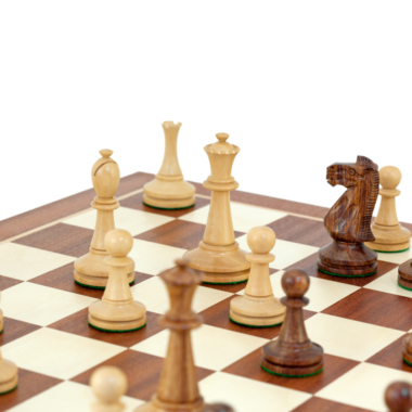 Ensemble d’échecs Blackmore en Sheesham et Acajou