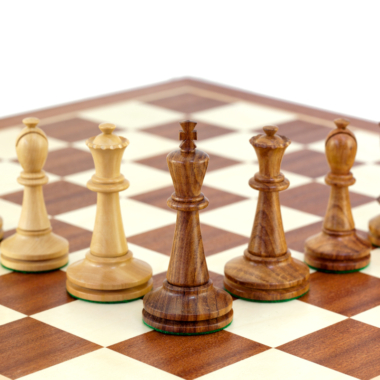 Ensemble d’échecs Blackmore en Sheesham et Acajou