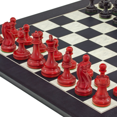 Ensemble d’échecs Red and Black Broadbase