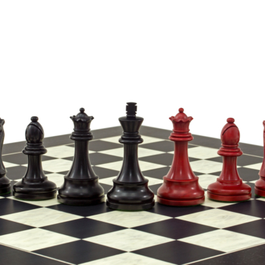 Ensemble d’échecs Red and Black Broadbase