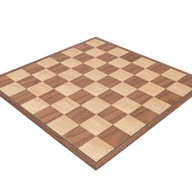 Ensemble d’échecs pliant Conquest en Noyer et Noir