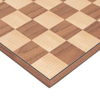 Ensemble d’échecs pliant Conquest en Noyer et Noir