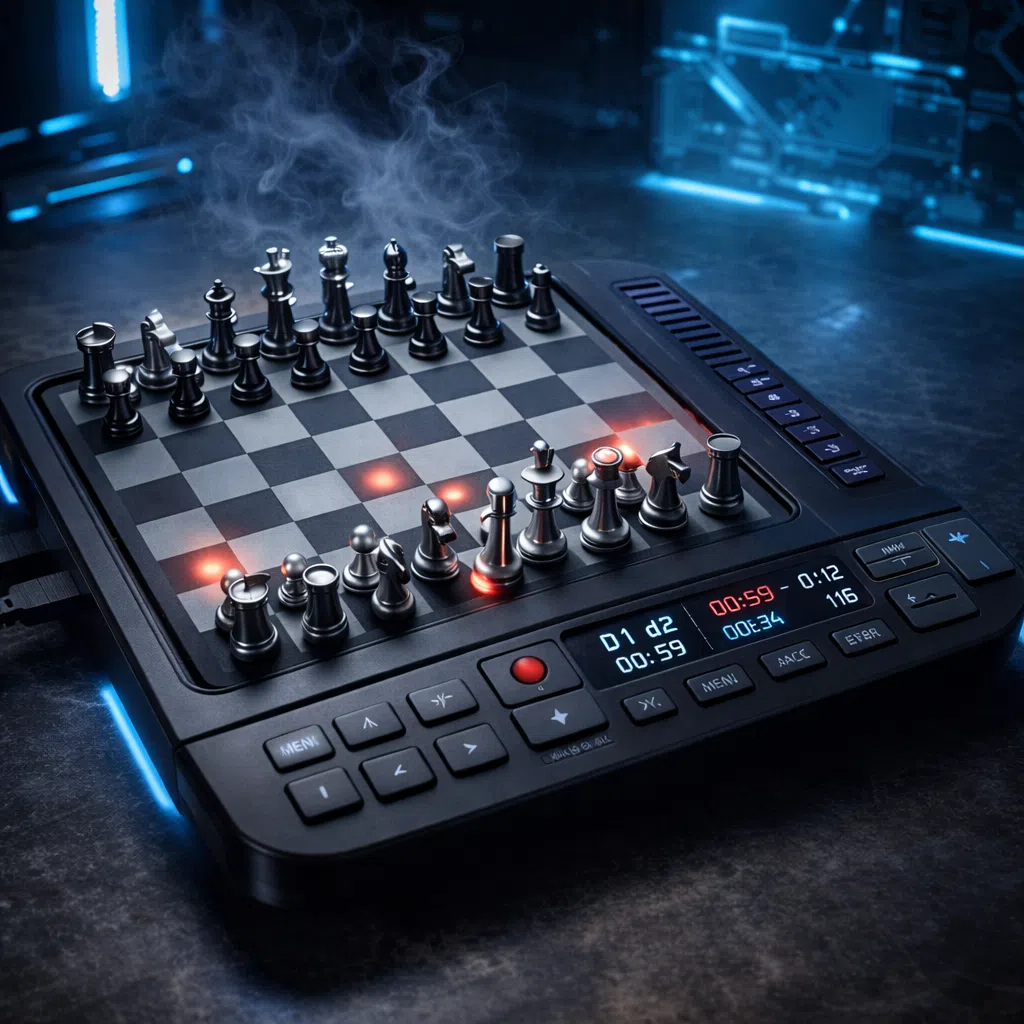 Juego de ajedrez electrónico