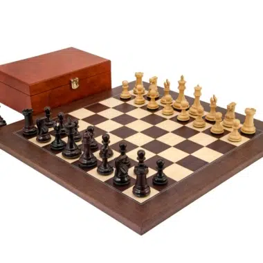 Juego de ajedrez Windsor en madera de palisandro con estuche - Le Palais Des Echecs