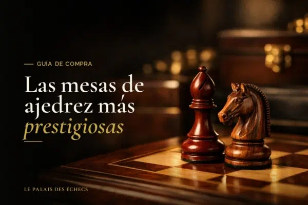 Las mesas de ajedrez más prestigiosas