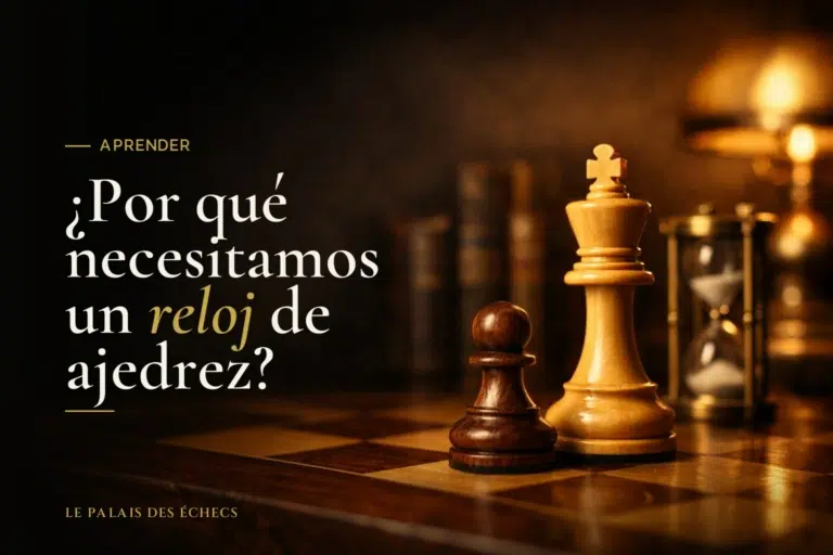 ¿Por qué necesitamos un reloj de ajedrez?