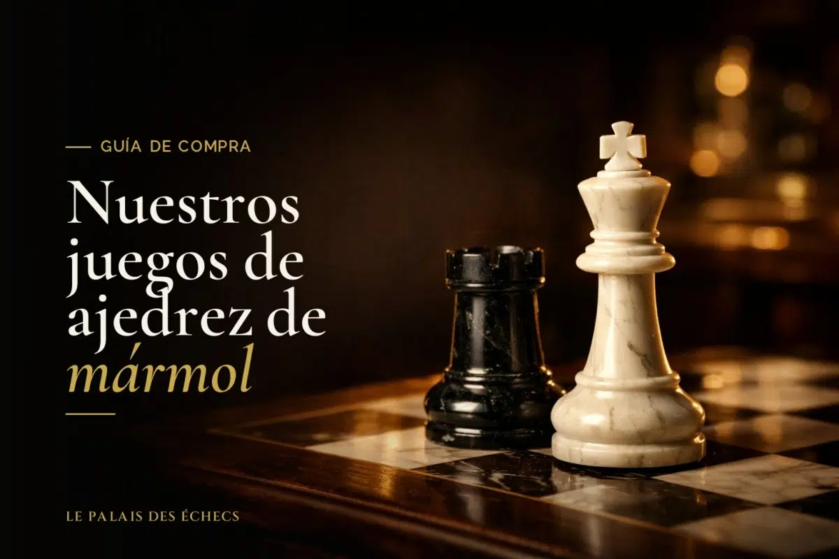 Nuestros juegos de ajedrez de mármol