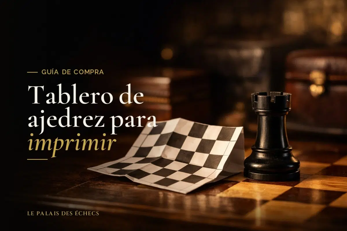 Tablero de ajedrez para imprimir